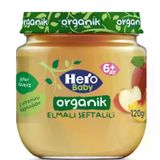 Hero Baby Organik 120 g Elma-Şeftali Püresi