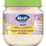 Hero Baby Plus Muzlu Yoğurtlu Kavanoz Mama