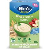 Hero Baby Sütlü 8 Tahıllı Elmalı Kaşık Maması 200g 0-6 Ay İçin Tahıllı Besin Kaynağı