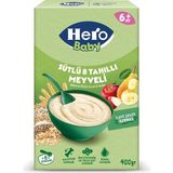 Hero Baby Sütlü 8 Tahıllı Meyveli Kaşık Mama 400GR (2 Adet)
