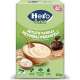 Hero Baby Sütlü 8 Tahıllı Peynirli Pekmezli 200 gr Kaşık Mama