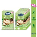 Hero Baby Sütlü 8 Tahıllı Peynirli Pekmezli Kaşık Maması 400g x4 0-6 Ay İçin Besleyici Tahıllar