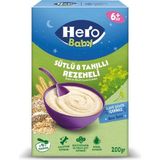 Hero Baby Sütlü 8 Tahıllı Rezeneli 200 gr Kaşık Mama