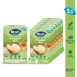 Hero Baby Sütlü İrmikli Ballı Kaşık Maması 200g x6 6-9 Ay İçin Besleyici Tahıllı Gıda