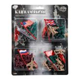 Hero Combat S00000418 Kahramanlar 4'lü Asker Set
