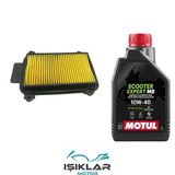 Hero Dash 110 Motul Yağ Ve Hava Filtre Bakım Seti Bs0002