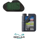 Hero Dash 125 Liqui Moly Yağ Ve Hava Filtre Bakım Seti Bs0013