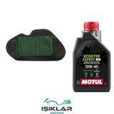 Hero Dash 125 Motul Yağ Ve Hava Filtre Bakım Seti Bs0013