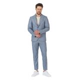 Hero Erkek Lacivert İlkbahar-Yaz Ceket + Pantolon 2'li Takım Elbise Lacivert 58/6