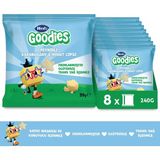 Hero Goodies Peynirli Sağlıklı Cips 30g x8 (Boyama Kitabı & Pastel Boya Hediyeli) - 30 gr