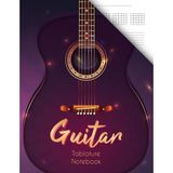 Hero Guitar Tablature Notebook: Blank Sheet Guitar Tablature Notebook, Chord Charts Lined/ruled Compositi - Standart