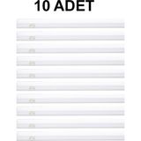 Hero Led 10 Adet 18 Watt 120 cm T5 Bant Armatür - 6500K - Beyaz