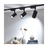 Hero Led 3 Adet Siyah Kasa 30W Ray Spot+1 Mt. Raylı Mağaza ve Vitrin Armatürü – BEYAZ IŞIK - Beyaz Işık