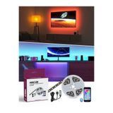 Hero Led 3 Mt USB TV Monitör Arkası Bluetooth Rgb Şerit Led Set 16 Renkli Dekoratif Aydınlatma HL-1014S