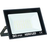 Hero LED 50 Watt SMD LED Projektör 4500 Lümen 6500K Beyaz Işık IP66 Koruma Sınıfı