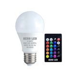 Hero LED 9 Watt Rgb Kumandalı LED Ampul - 9W Rgb Ampul - Kırmızı - 1 - 10 W