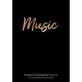 Hero Musician's And Songwriter's Journal For Lyrics & Music (Guitar Version): Music 7”X10” Notebook For C - Standart