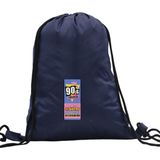 Hero Tasarım 90'lar - Ipli Spor Sırt Çantası - Günlük - Okul 35*46CM One Size | INN1011 - 003-Lacivert