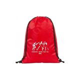 Hero Tasarım Dövüş Kulübü - Ipli Spor Sırt Çantası - Günlük - Okul 35*45CM One Size | HR1030 - Kırmızı - 20 L