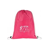 Hero Tasarım Dövüş Kulübü - Ipli Spor Sırt Çantası - Günlük - Okul 35*45CM One Size | HR1030 - Pembe - 20 L
