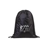 Hero Tasarım Dövüş Kulübü - Ipli Spor Sırt Çantası - Günlük - Okul 35*45CM One Size | HR1030 - Siyah - 20 L
