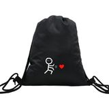 Hero Tasarım Hero tasarım AK47 - Ipli Spor Sırt Çantası - Günlük - Okul 35*46CM One Size | INN1036 - 000-Siyah - Standart
