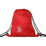 Hero Tasarım Hero tasarım AK47 - Ipli Spor Sırt Çantası - Günlük - Okul 35*46CM One Size | INN1036 - Kırmızı - Standart