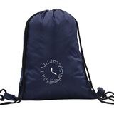 Hero Tasarım Hero tasarım Arapça Harfli Saat Tasarımı - Ipli Spor Sırt Çantası - Günlük - Okul 35*46CM One Size | INN1072 - 003-Lacivert - Standart