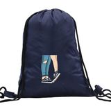 Hero Tasarım Hero tasarım Aşk - Ipli Spor Sırt Çantası - Günlük - Okul 35*46CM One Size | INN1102 - 003-Lacivert - Standart