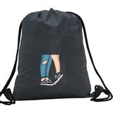 Hero Tasarım Hero tasarım Aşk - Ipli Spor Sırt Çantası - Günlük - Okul 35*46CM One Size | INN1102 - Gri - Standart