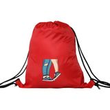 Hero Tasarım Hero tasarım Aşk - Ipli Spor Sırt Çantası - Günlük - Okul 35*46CM One Size | INN1102 - Kırmızı - Standart