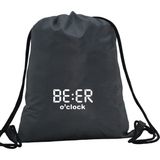 Hero Tasarım Hero tasarım Beer O'clock Djital Saat Baskılı - Ipli Spor Sırt Çantası - Günlük - Okul 35*46CM One Size | INN1081 - Gri - Standart