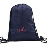 Hero Tasarım Hero tasarım Bisiklet Ritim - Ipli Spor Sırt Çantası - Günlük - Okul 35*46CM One Size | INN1062 - 003-Lacivert - Standart