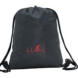 Hero Tasarım Hero tasarım Bisiklet Ritim - Ipli Spor Sırt Çantası - Günlük - Okul 35*46CM One Size | INN1062 - Gri - Standart
