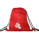 Hero Tasarım Hero tasarım Boks Eldiveni - Ipli Spor Sırt Çantası - Günlük - Okul 35*46CM One Size | INN1002 - Kırmızı - Standart