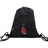 Hero Tasarım Hero tasarım Boks Eldiveni - Ipli Spor Sırt Çantası - Günlük - Okul 35*46CM One Size | INN1017 - 000-Siyah - Standart