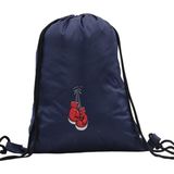 Hero Tasarım Hero tasarım Boks Eldiveni - Ipli Spor Sırt Çantası - Günlük - Okul 35*46CM One Size | INN1017 - 003-Lacivert - Standart