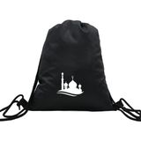 Hero Tasarım Hero tasarım Cami - Ipli Spor Sırt Çantası - Günlük - Okul 35*46CM One Size | INN1098 - 000-Siyah - Standart
