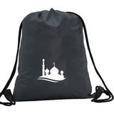 Hero Tasarım Hero tasarım Cami - Ipli Spor Sırt Çantası - Günlük - Okul 35*46CM One Size | INN1098 - Gri - Standart