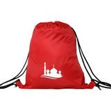 Hero Tasarım Hero tasarım Cami - Ipli Spor Sırt Çantası - Günlük - Okul 35*46CM One Size | INN1098 - Kırmızı - Standart