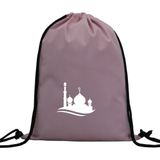 Hero Tasarım Hero tasarım Cami - Ipli Spor Sırt Çantası - Günlük - Okul 35*46CM One Size | INN1098 - Pembe - Standart