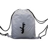 Hero Tasarım Hero tasarım Çiçekli AK47 - Ipli Spor Sırt Çantası - Günlük - Okul 35*46CM One Size | INN1077 - Beyaz - Standart