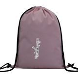 Hero Tasarım Hero tasarım Çiçekli AK47 - Ipli Spor Sırt Çantası - Günlük - Okul 35*46CM One Size | INN1077 - Pembe - Standart