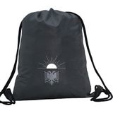 Hero Tasarım Hero tasarım Çift Başlı Kartal ve Güneş - Ipli Spor Sırt Çantası - Günlük - Okul 35*46CM One Size | INN1074 - Gri - Standart