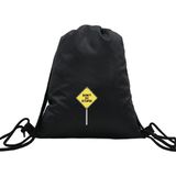 Hero Tasarım Hero tasarım Don't Be Stupid Tabela Baskılı - Ipli Spor Sırt Çantası - Günlük - Okul 35*46CM One Size | INN1059 - 000-Siyah - Standart