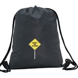 Hero Tasarım Hero tasarım Don't Be Stupid Tabela Baskılı - Ipli Spor Sırt Çantası - Günlük - Okul 35*46CM One Size | INN1059 - Gri - Standart