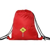 Hero Tasarım Hero tasarım Don't Be Stupid Tabela Baskılı - Ipli Spor Sırt Çantası - Günlük - Okul 35*46CM One Size | INN1059 - Kırmızı - Standart