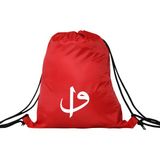 Hero Tasarım Hero tasarım Elif Vav - Ipli Spor Sırt Çantası - Günlük - Okul 35*46CM One Size | INN1003 - Kırmızı - Standart
