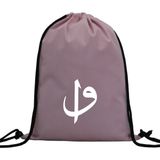 Hero Tasarım Hero tasarım Elif Vav - Ipli Spor Sırt Çantası - Günlük - Okul 35*46CM One Size | INN1003 - Pembe - Standart