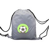 Hero Tasarım Hero tasarım Futbol Topu - Ipli Spor Sırt Çantası - Günlük - Okul 35*46CM One Size | INN1112 - Beyaz - Standart